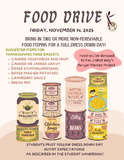Food Drive Flyer